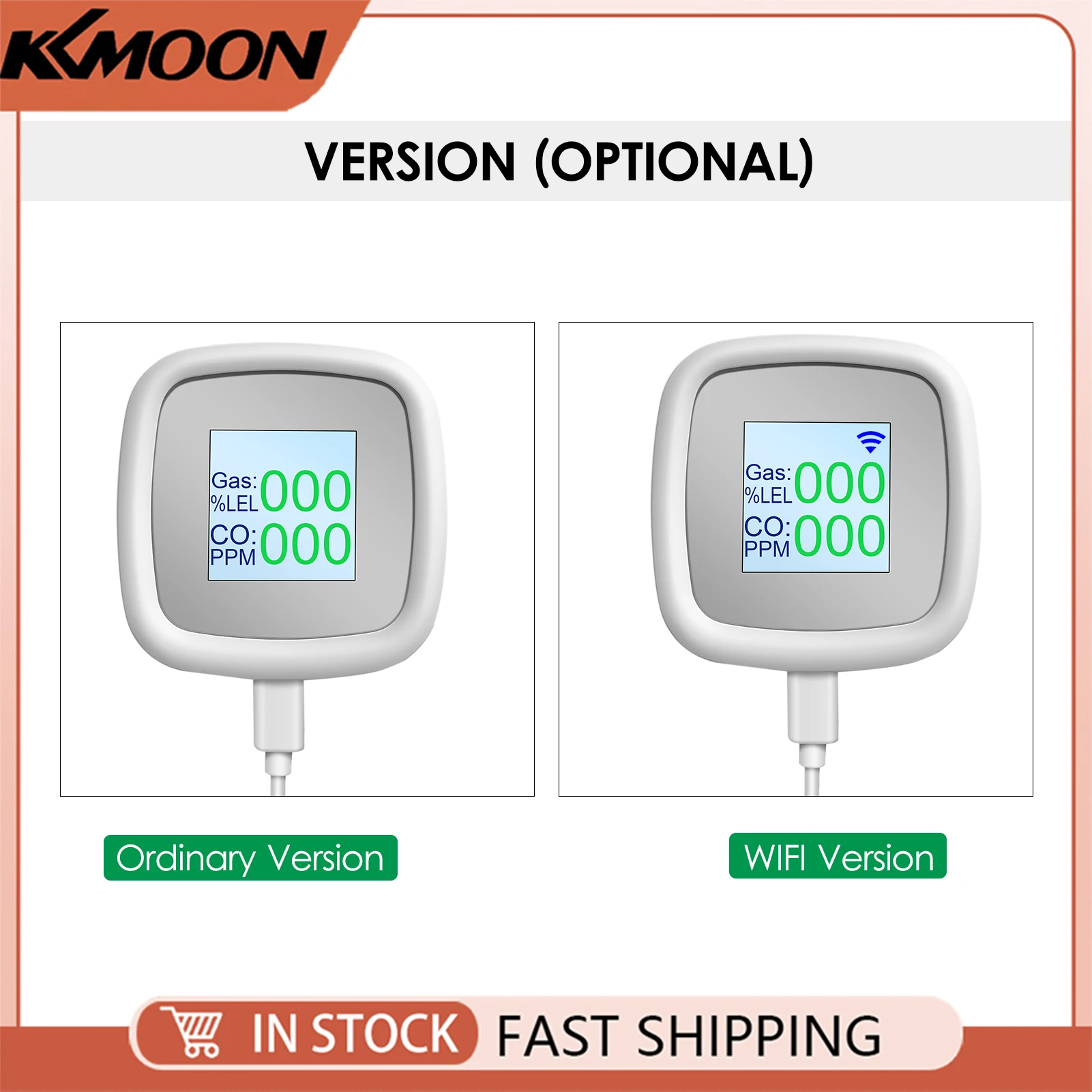 

Wi-Fi ДЕТЕКТОР ГАЗА Голосовое предупреждение Комплект кухонной сигнализации Горючий натуральный ЖК-дисплей ДАТЧИК ДИВИГАТЕЛЯ ГАЗА (универсальная/WIFI версия)