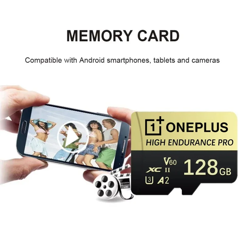 OnePlus 2TB Ultra-Speed V30A2 4K SD Card 512GB 256GB 128GB Memory Card 1TB Micro TF SD Adapter for Phone/Tablet/PC Cross-Use2026