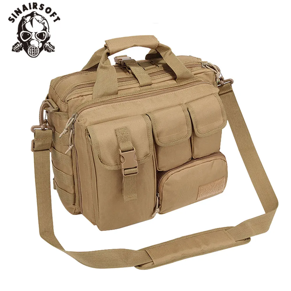 

New Backpack Tactical Molle Nylon Shoulder Bag Laptop Handbags Briefcase Outdoor Multifunction Climbing Bag