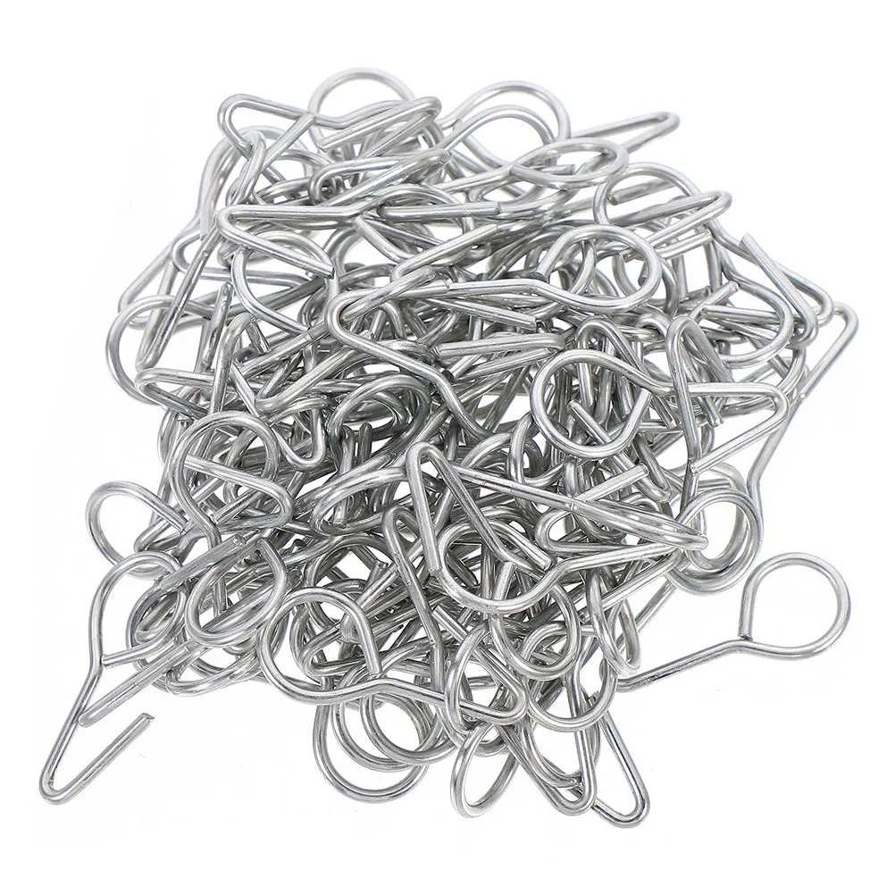 

50 шт. металлических крючков для крепления чехлов на автомобильные сиденья, аксессуары для автофургонов и прицепов, маленькие крючки для комфортного вождения