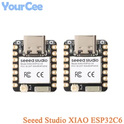 10pcs/1pc Seeed Studio XIAO ESP32C6 ESP32 WiFi 6+Bluetooth-compatible Ble 5 Supports Zigbee Matter Wireless Development Board