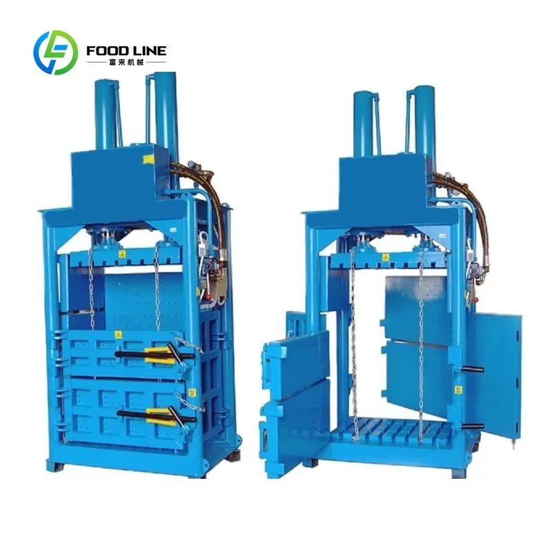 

Customized Waste Paper Carton Baling Machine Hydraulic Carton Compress Baler Packing Machine