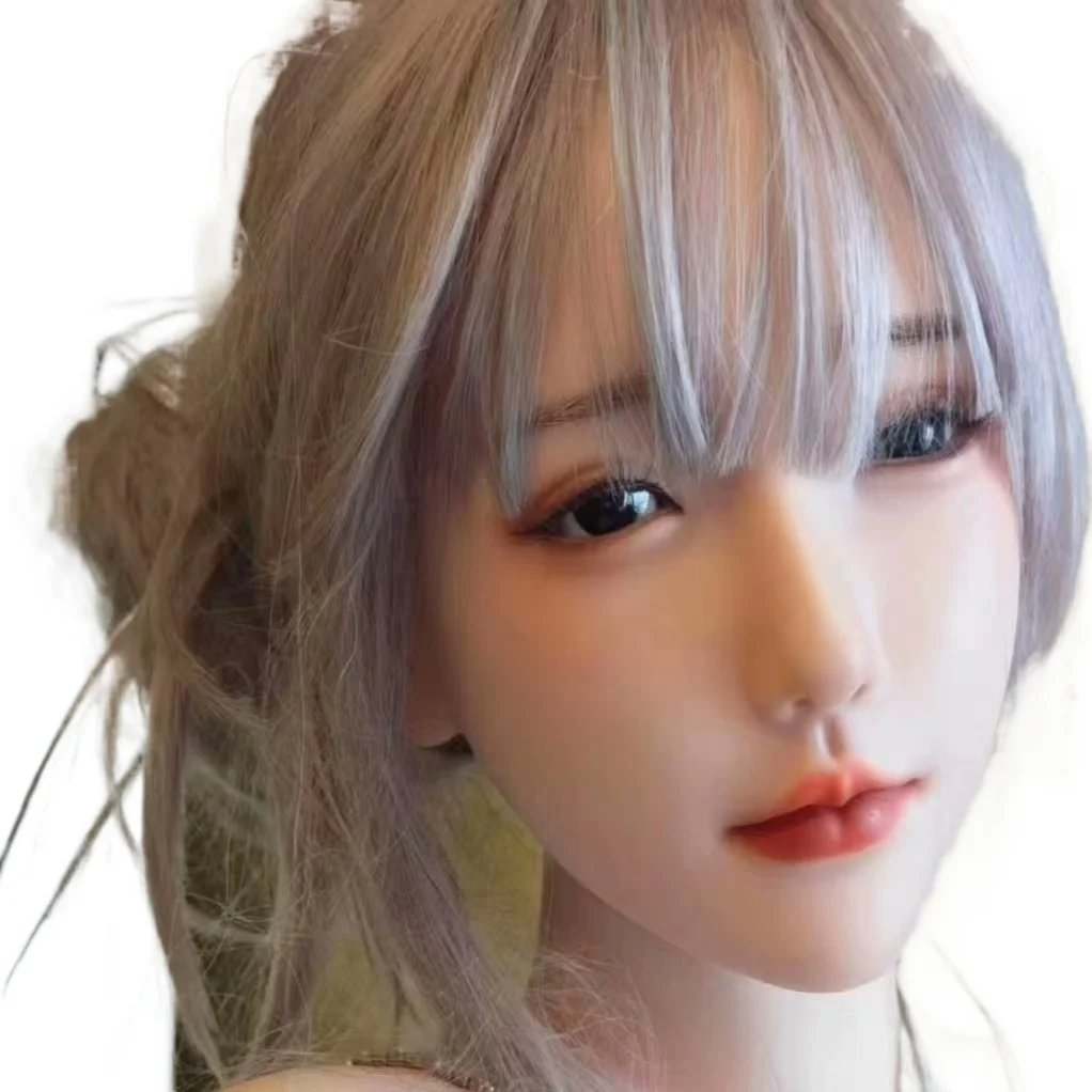 

Woman head carving, head imitation raw, simulated mouth teeth tongue tonsils throat 13cm, mechanical chin m16 equal body figure