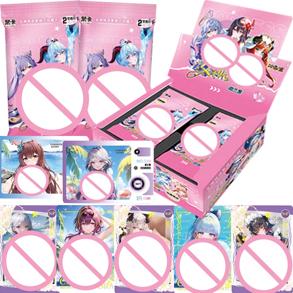 

Goddess Story Collection Cards Exquisite Unique Design Charming and Popular Characters Anime Peripheral Cards Birthday Gifts