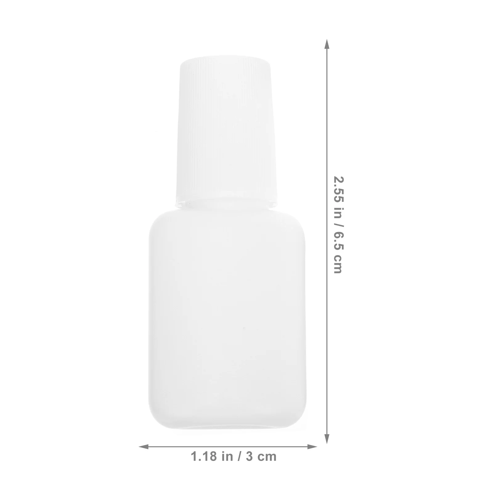 

11Pcs 10Ml Nail Polish Containers Empty Jars Lightweight Compact Travel DIY Nail Cuticle Oil Bottle Clear Sample Bottles