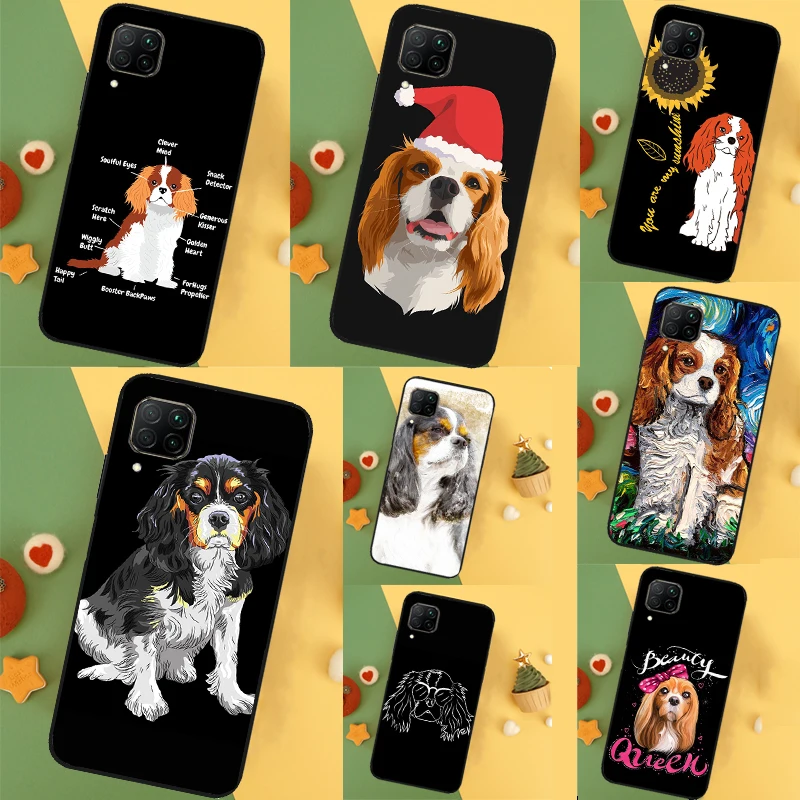  Cavalier King Charles Spaniel Dog Case For Huawei P20 P30 P40 Lite Nova 11 Pro 9 10 SE 3i 7i 11i 5T Y60 Y61 Y90 Y91 Y70 Cover