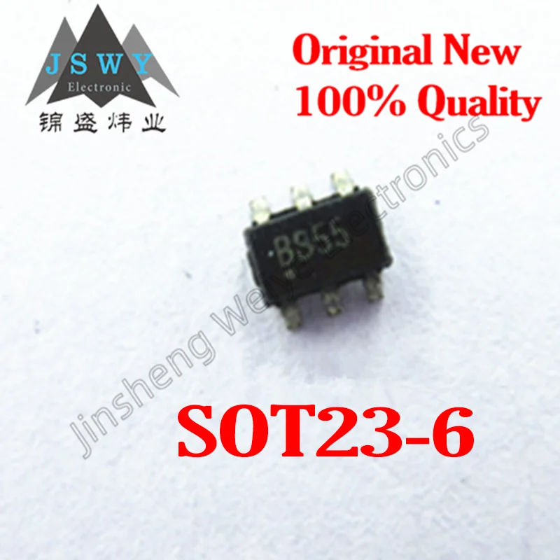 

(40/200 Pieces) ESDA6V1BC6 BS55 SOT23-6 5V TVS Diode 100% Original Stock Ships Fast Electronic Components