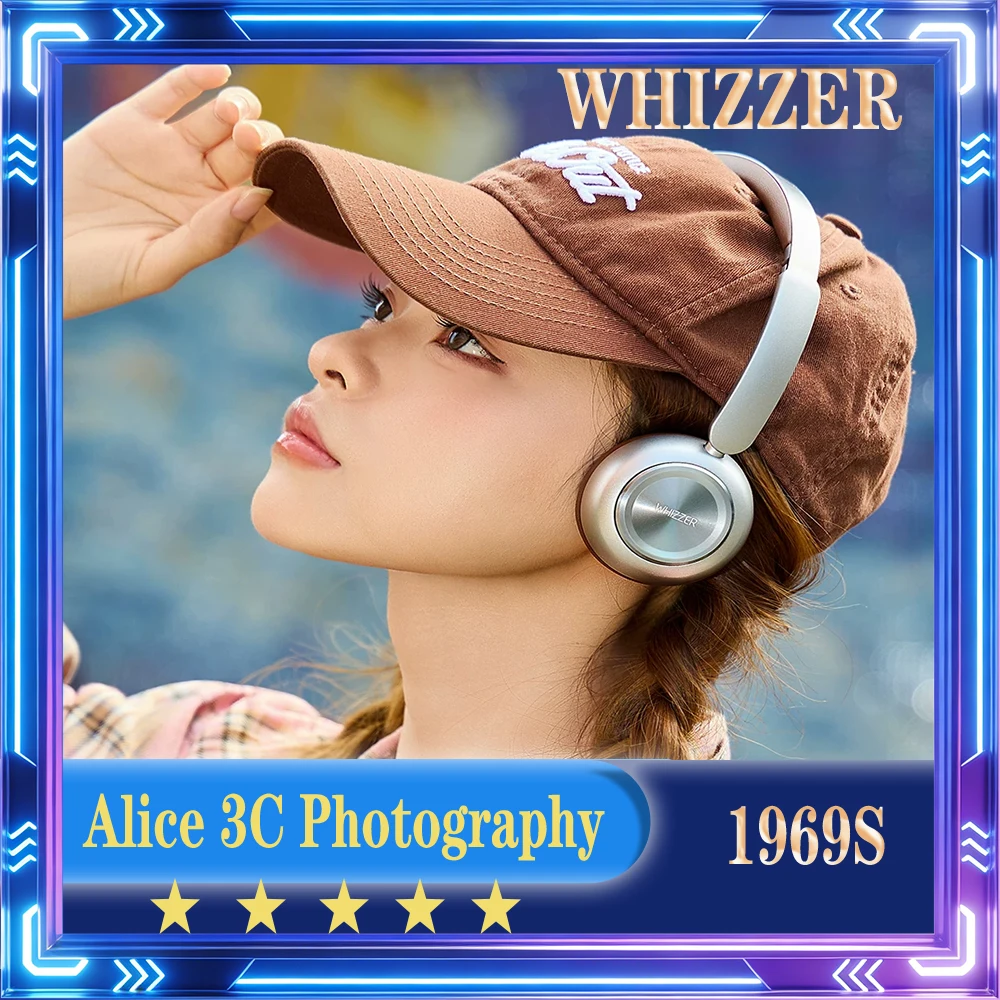 

Беспроводные Bluetooth-наушники WHIZZER 1969SNC с шумоподавлением, легкие, с качественным звуком без потерь, эргономичные, для Walkman