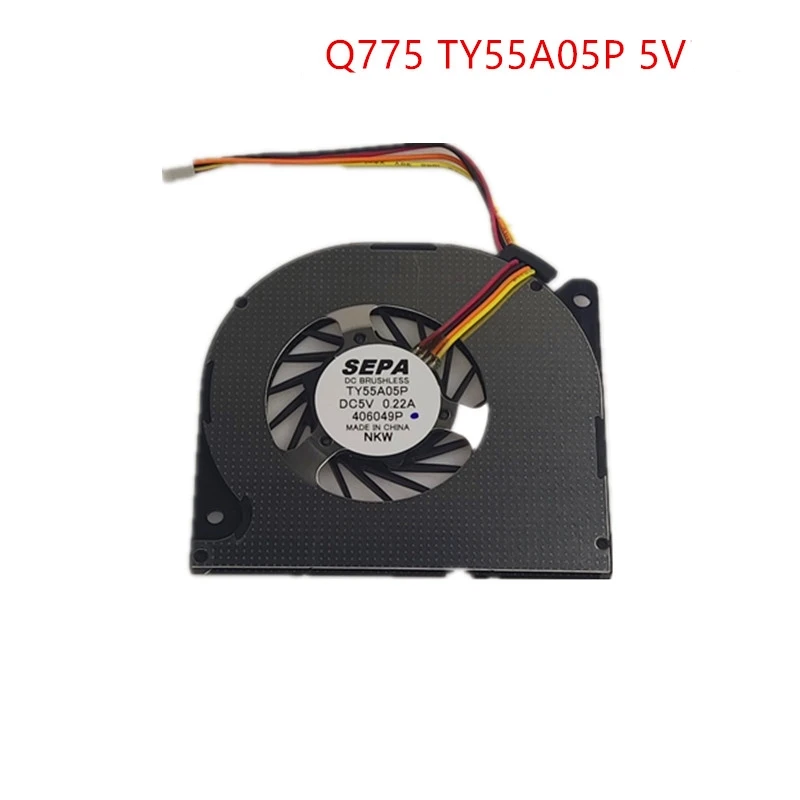 New Original Laptop CPU Cooling Fan For Fujitsu Q775 Q704 Q704PV Q736 HY55R05PFJ04 C-320C Fan HY55R05P-409849P TY55A05P DC5V