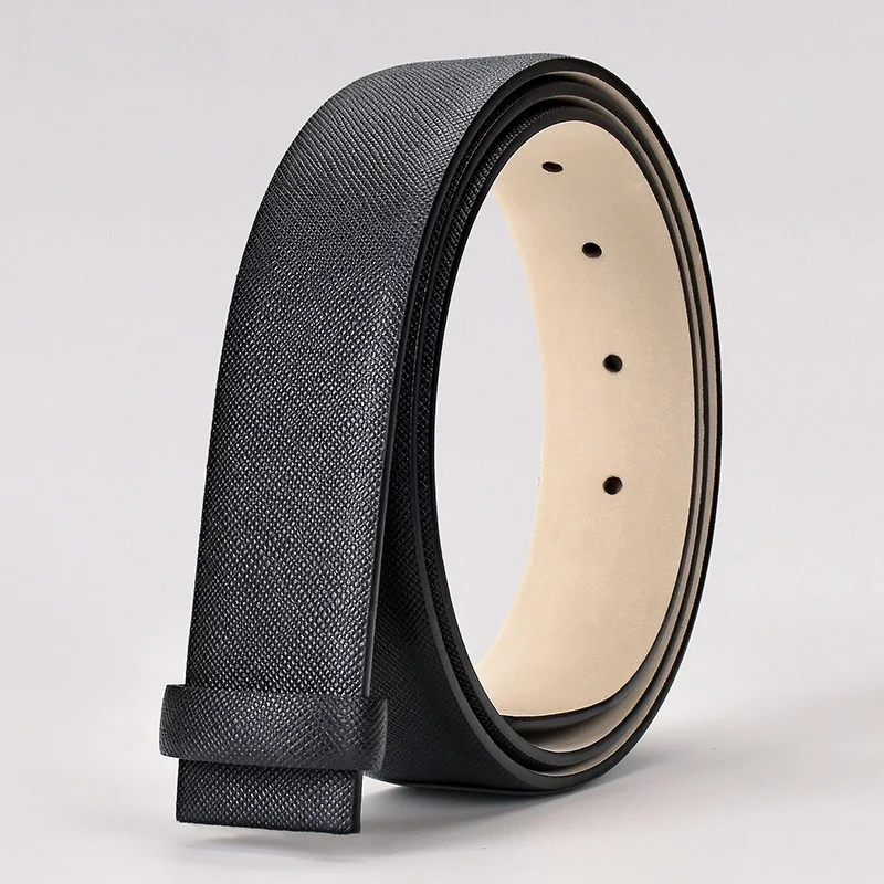 pure-calfskin-belt-men's-no-bule-cross-pattern-casual-busin-sle-replacement-belt-for-jeans-high-end-leather-belt