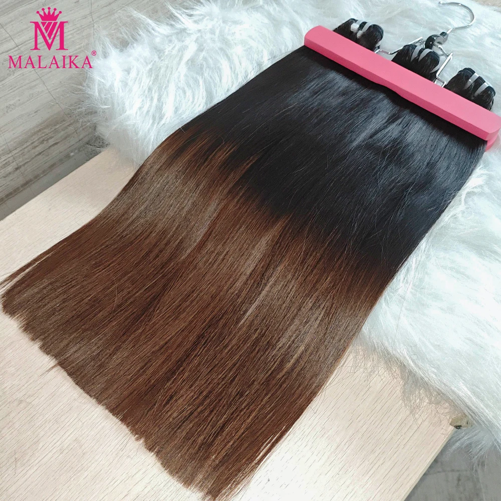 

16A Пучки необработанных человеческих волос, прямые, двойные, необработанные, вьетнамские, для наращивания волос, омбре, натуральный цвет