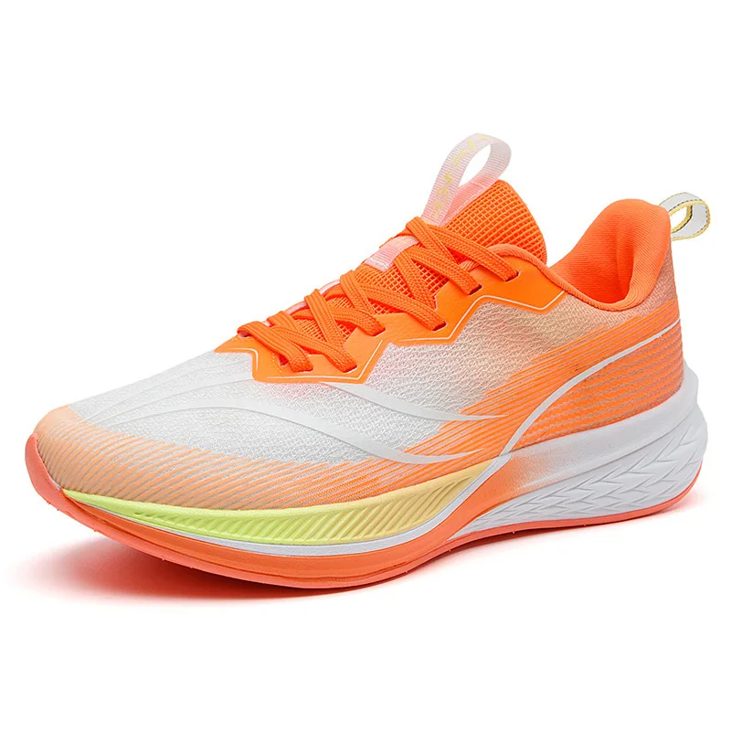 Men's Shoes Spring Youth Running Shoes Ultralight Shock Absorption Sports Sports Marathon Professional Basketball Running Shoes