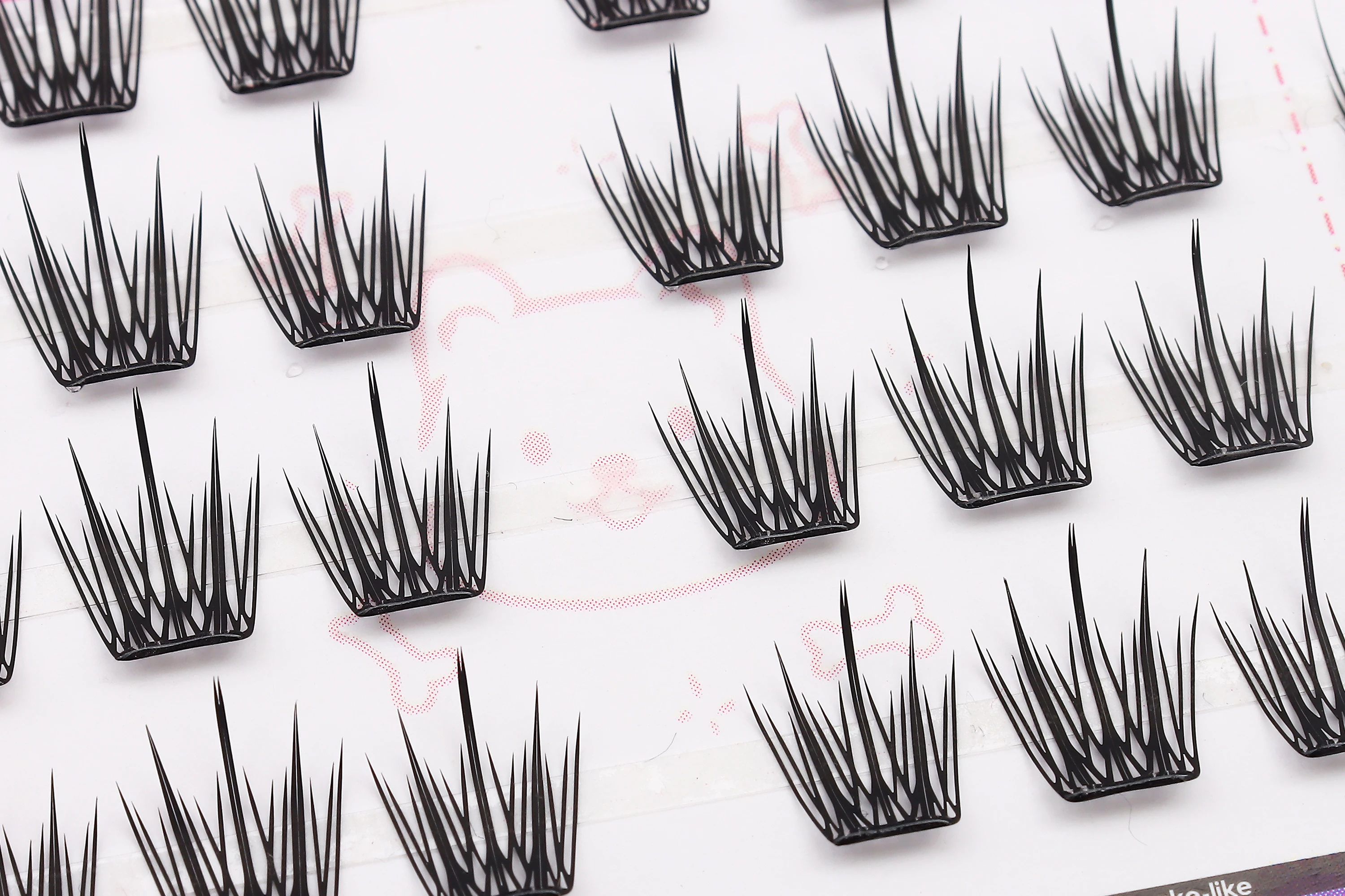 DINGSEN 1 Set Premium Kleberfreie Manga-Wimpern, Weiche, Flauschige Einzelwimpern für DIY Natürliche Wimpernverlängerung – Detail 18