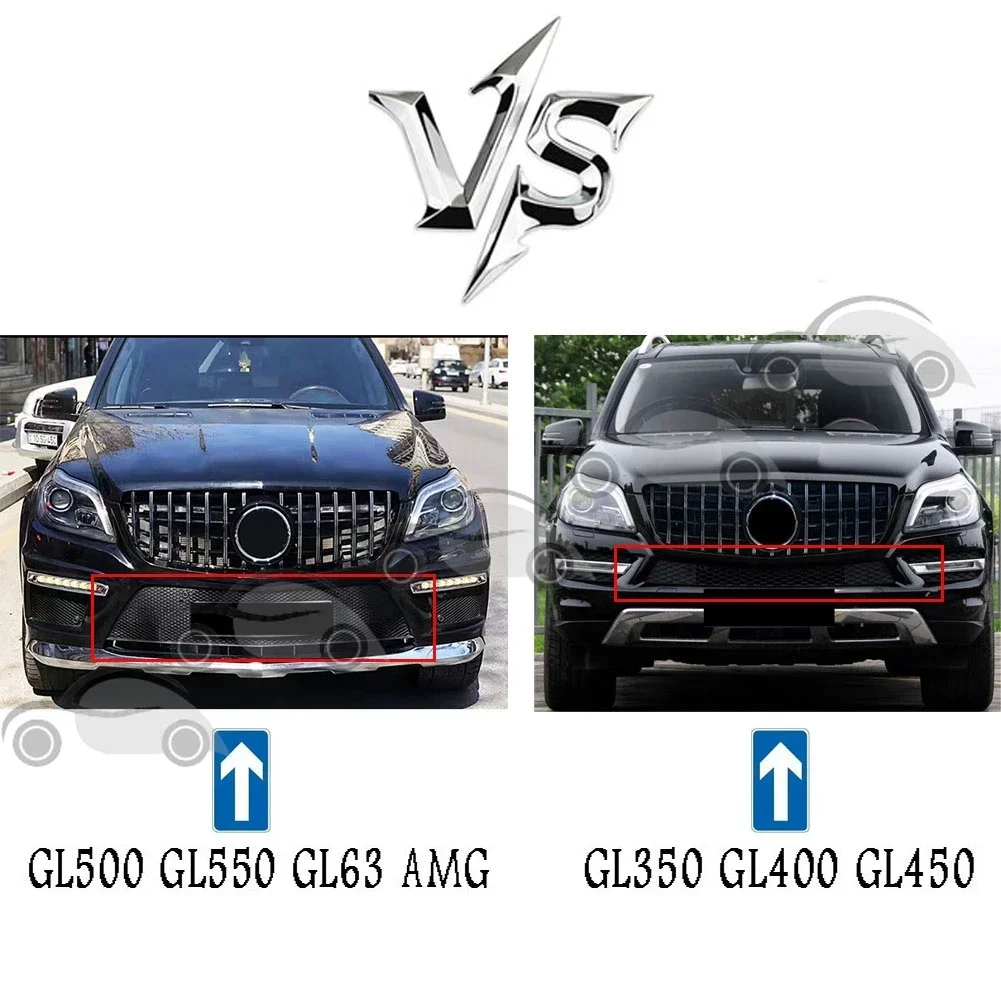 Car Front Racing Facelift Grilles Upper Grill For Mercedes-Benz Class-GL X166 GL350 GL400 GL450 GL63 AMG 2013 2014 2015