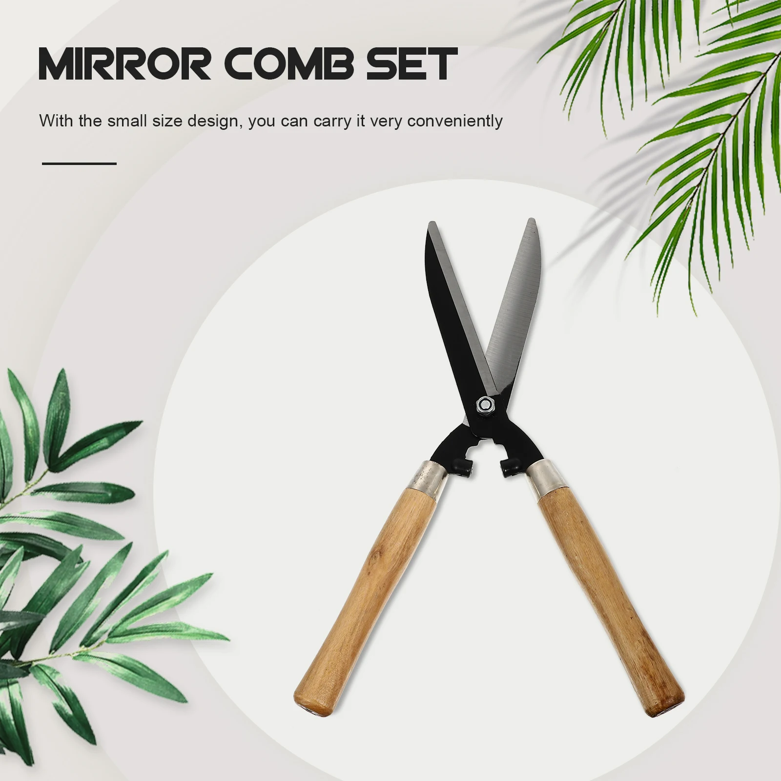 1pc Maniglia ergonomica antiscivolo Cesoie da potatura in acciaio ad alto tenore di carbonio per il giardinaggio Attrezzo da giardino con lama affilata resistente alla ruggine