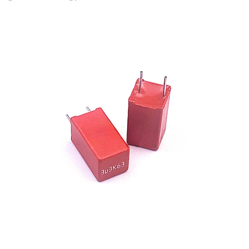 2pcs/20pcs Germany WIMA capacitor 335 63V 3.3UF 63V 3U3 335K 10% MKS2 Pitch 5mm Audio DIY FIlm Capacitor