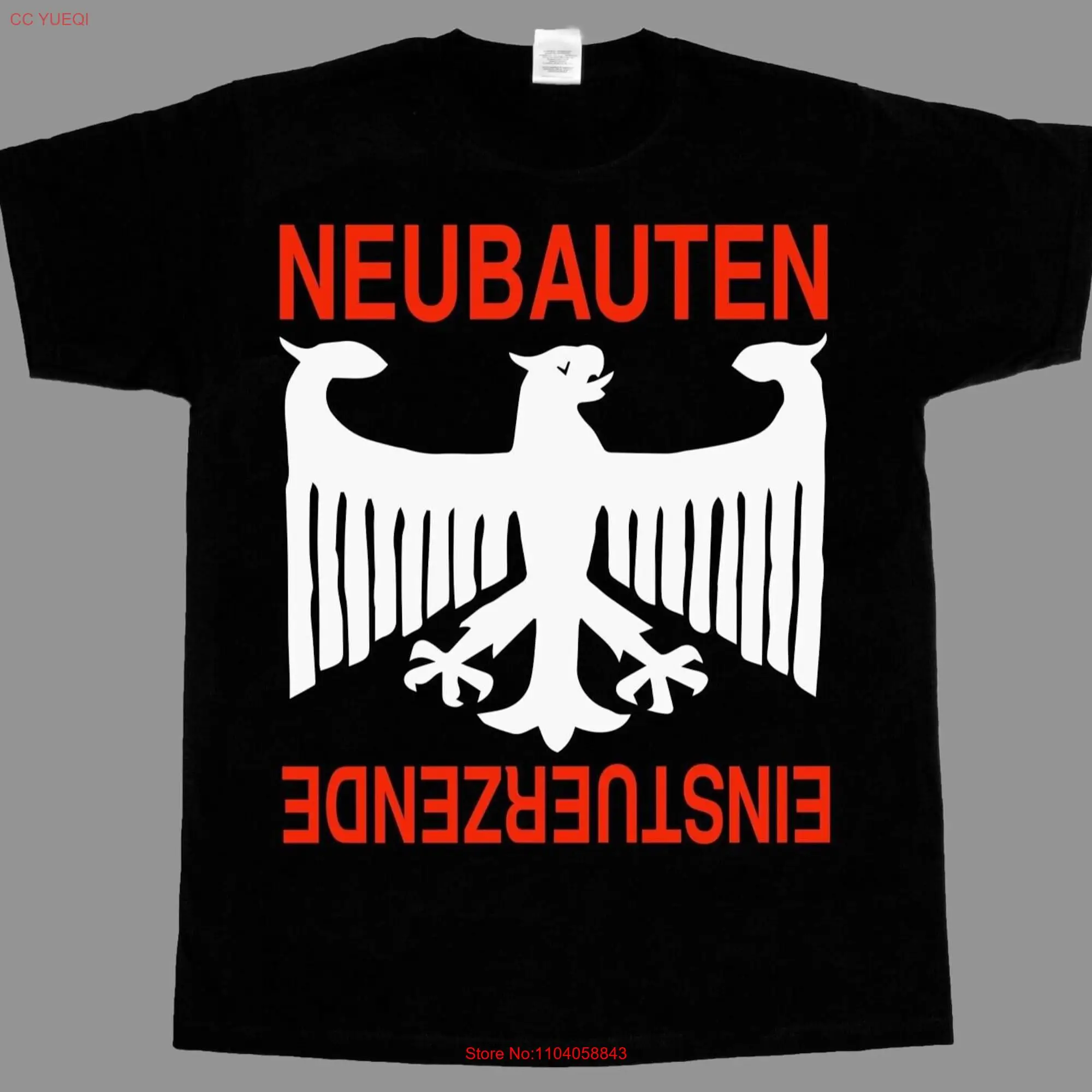 Einstürzende Neubauten T Shirt Industrial Kraftwerk Nine Inch Nail Goth long or short sleeves