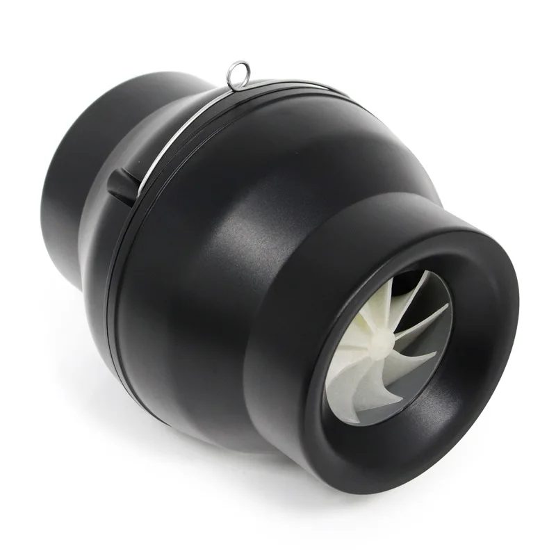 Frequency conversion diagonal flow fan 4 inch 100 exhaust fan