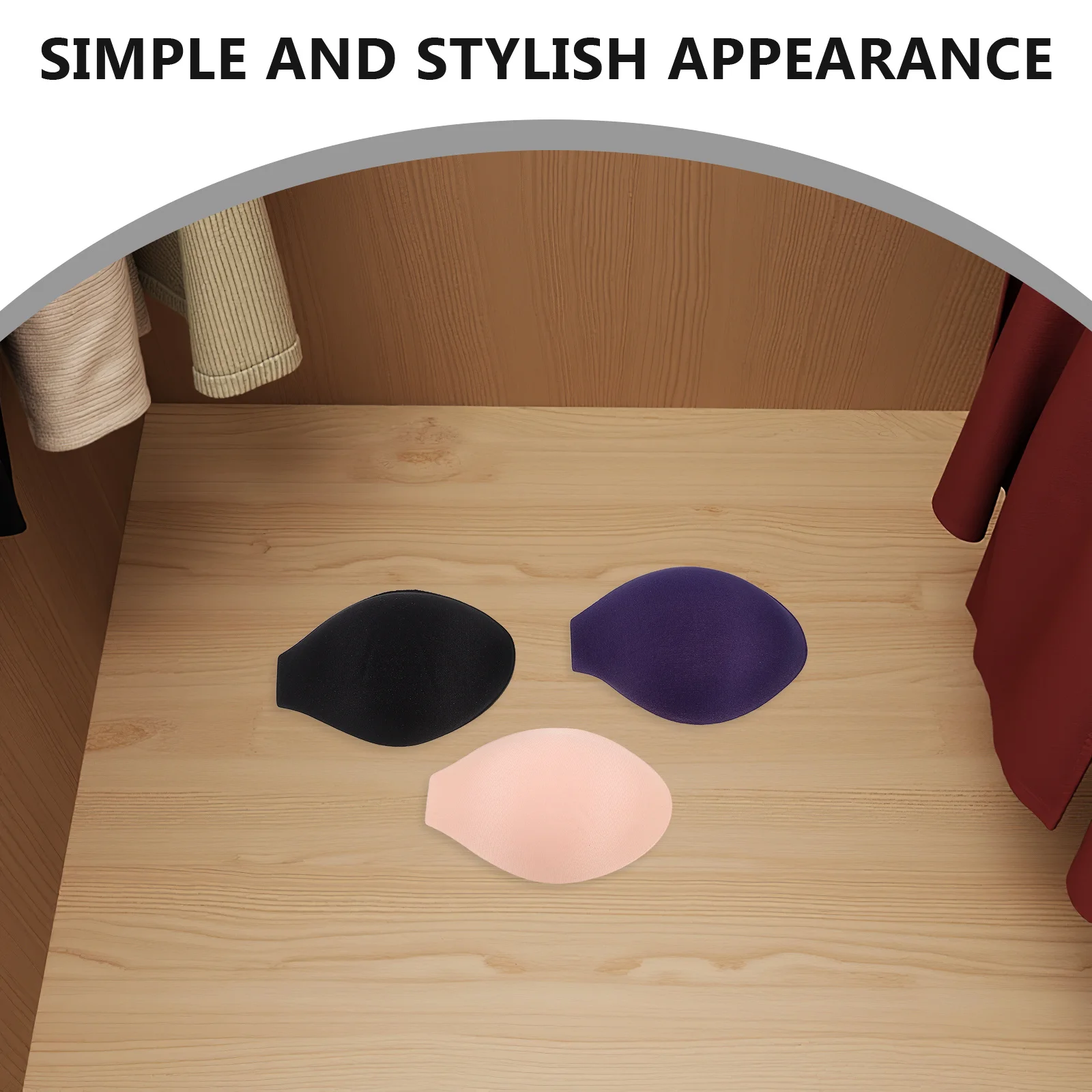 

3pcs Men'S Sponge Swim Cup Pad Lightweight Athletic Supporter For Swimming Running Sports Reusable Padded Inserts For