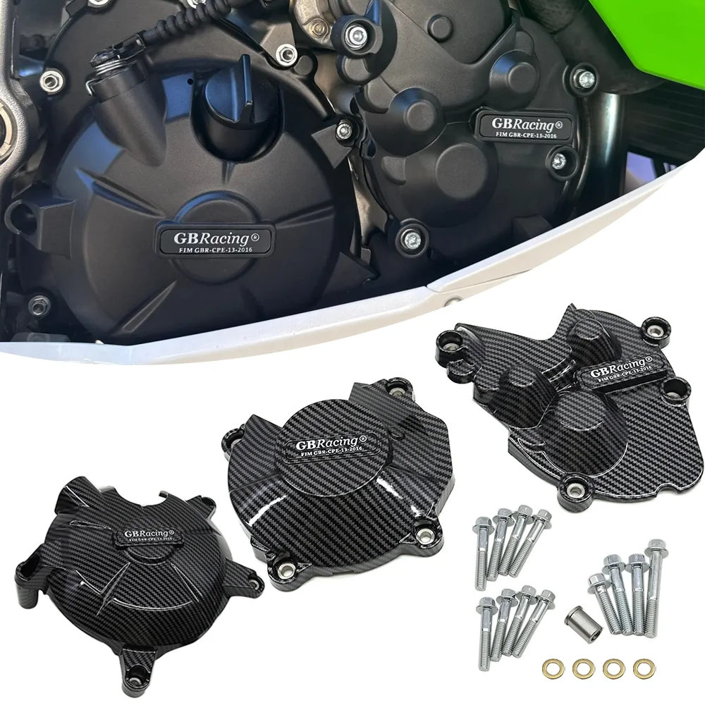

ZX6R Motorcycle Engine Guard Protection Covers For KAWASAKI ZX6R ZX 6R ZX-6R 2007-2024 2023 2022 2021 2020 2019 2018 2017 2016