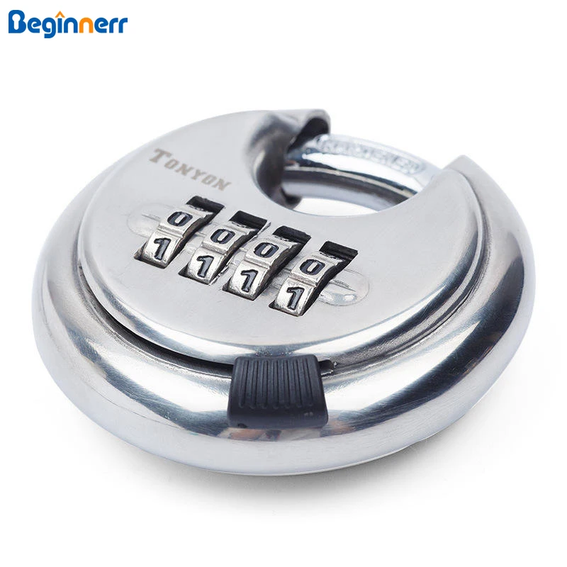 

Серебристая нержавеющая сталь, уличный комбинированный замок, склад, ворота во дворе, дверь грузовика, пароль, слиток, навесной замок