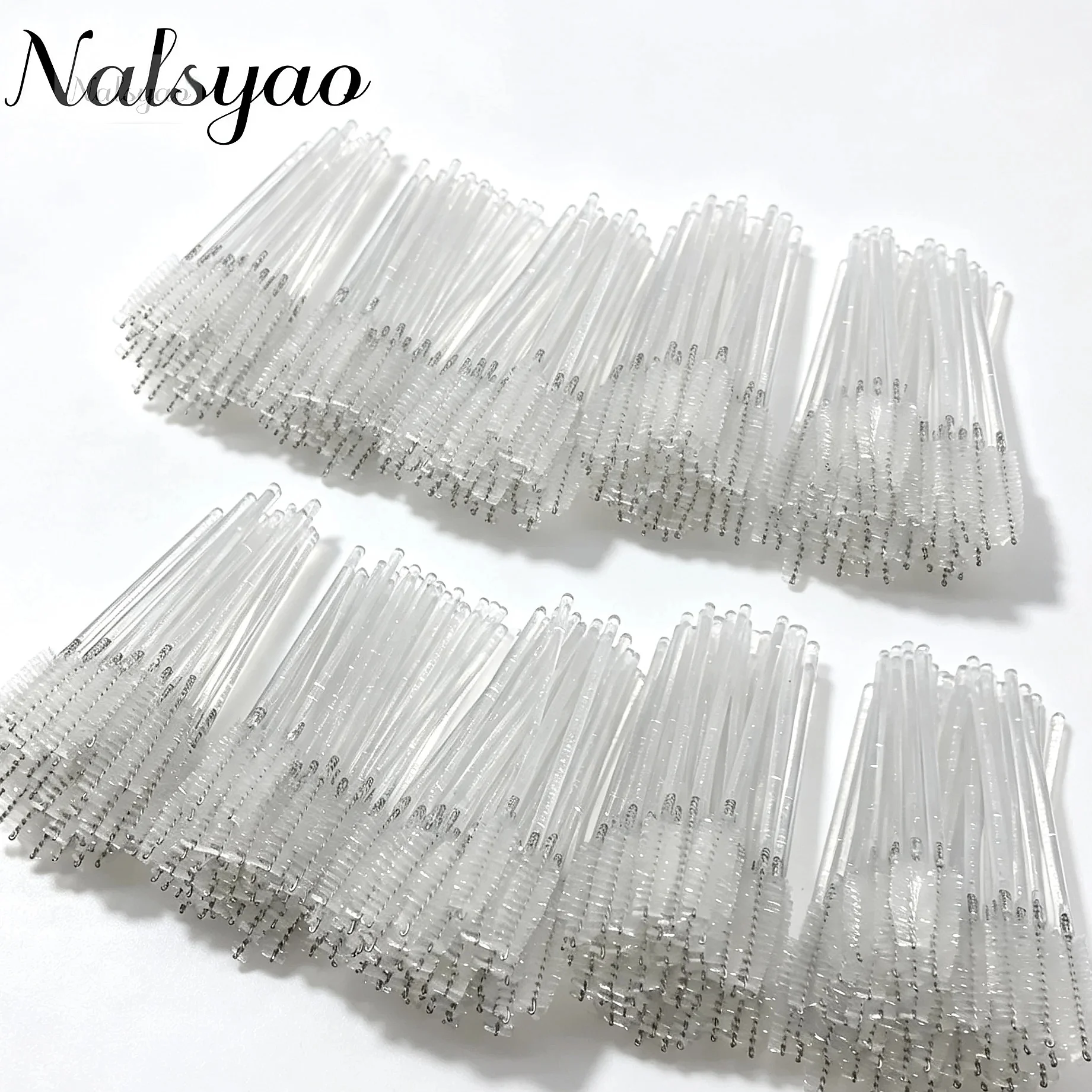 1000 Disposable Mascara Wands Eyelash Spoolie Brushes for Eyebrows Lash Extensions Colorful Wholesale Beauty Tools