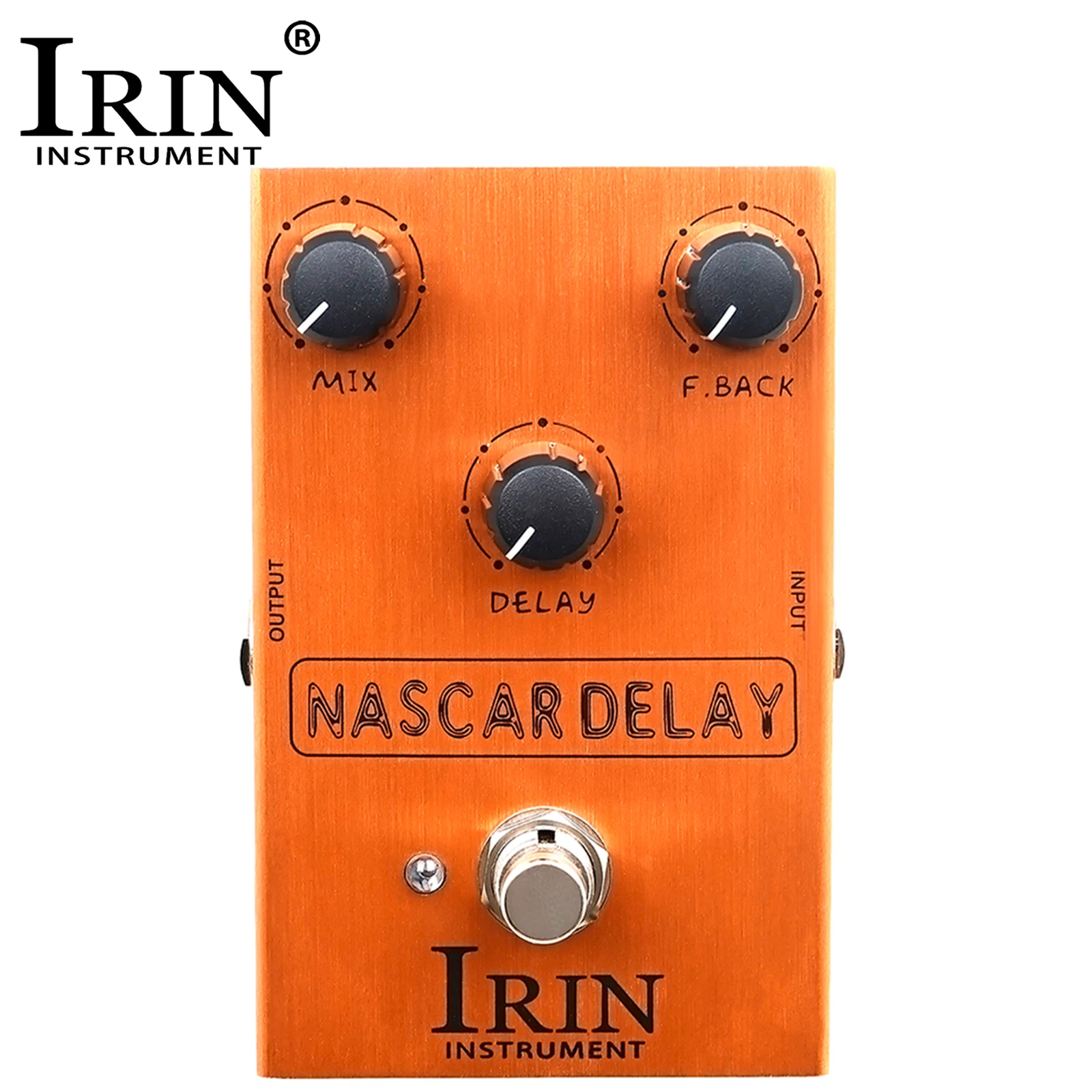 IRIN AN-37 Guitar Analog Delay Effect Pedal Processor Classic Bbd Vintage Footswitch Pedal Electric Guitar Accessories