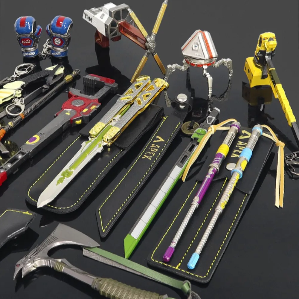 Apex Legends Bloodhound Raven's Bite Octane Butterfly Sword Bangalore Cold Wraith Kunai Gifts Box Set of Fifteen Sword Sets