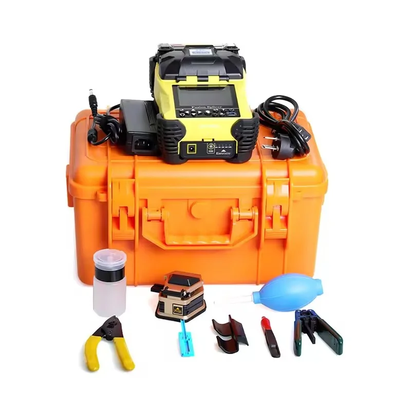 

High Quality Handheld A-87S Optical Fiber fusion Splicer Fiber Optic Tool Splicing Machine Fusion Splicer