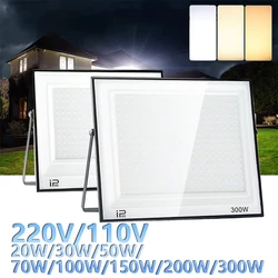 Outdoor flood light LED Reflector AC220/110V Outdoor light Focus Waterproof Reflector Spotlight Street Light Wall Lamp Garden