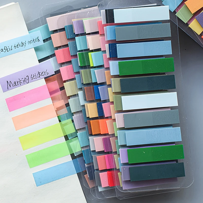 

10 цветов, 400 шт., европейские винтажные флуоресцентные прозрачные маркированные домашние животные, десять смешанных цветов для организации записи, подходят