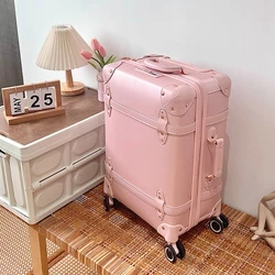 Vintage Pink Luggage 20