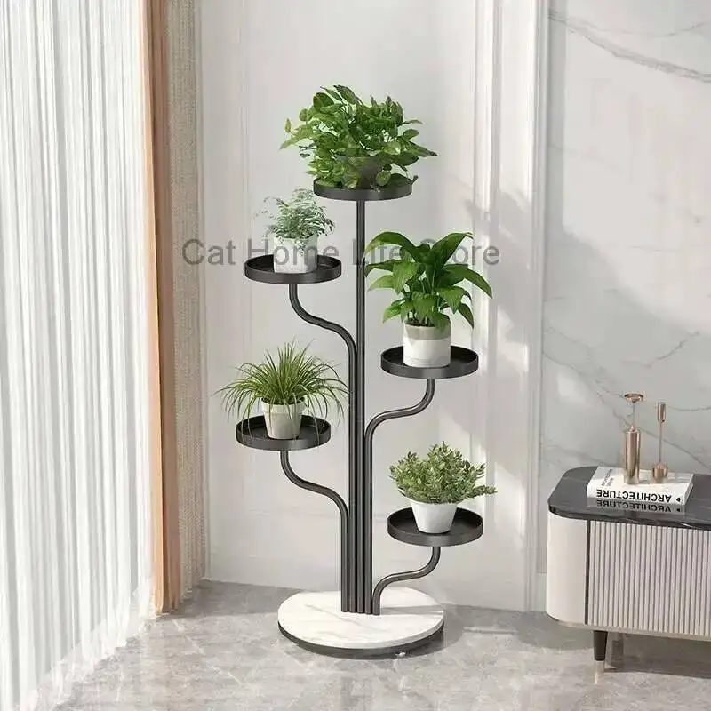 

Decorations Stand Modern Flower Aesthetics Designer Nordic Fashion Plant Stand Indoor Light Luxury Plantenrek Home Furniture