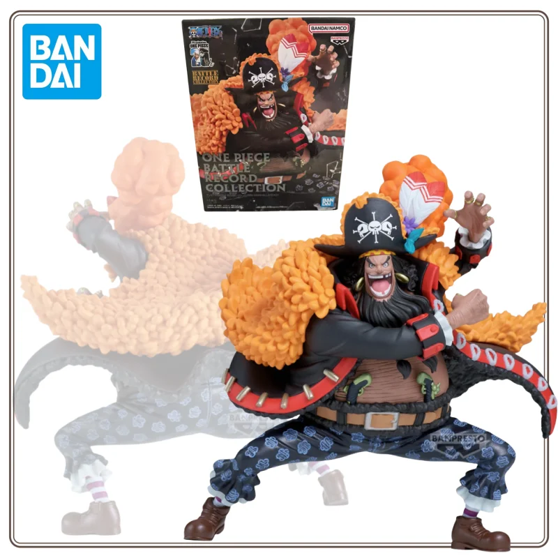 

Bandai Original Banpresto Anime One Piece Battle Record Marshall D Teach PVC Action Figure Collectible Model Toy Gifts