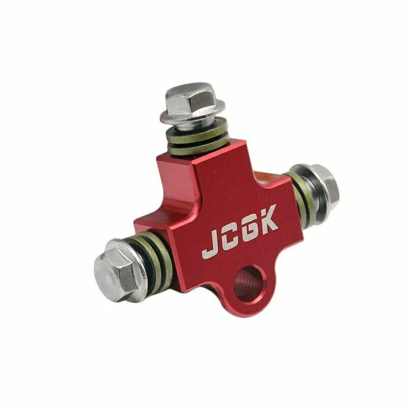 ZSDTRP Motorcycle ATV Brake System 3-Way Adapter Hydraulic Brake Pipe Tee Connector Kit - view 3
