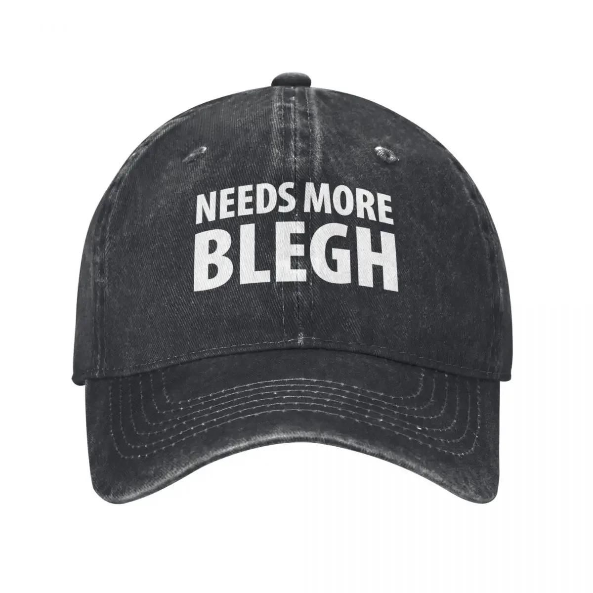 

Needs More Blegh Baseball Cap Rugby party Hat For Women Men's