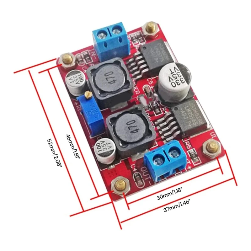 Convertitori LM2577S Modulo alimentazione con conversione basso da 3,5 V-28 V a 1,25-26 V