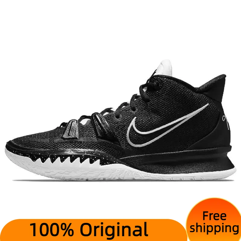 Nike Kyrie 7 TB Black White Swoosh Sneakers shoes DA7767-001 With Original Box