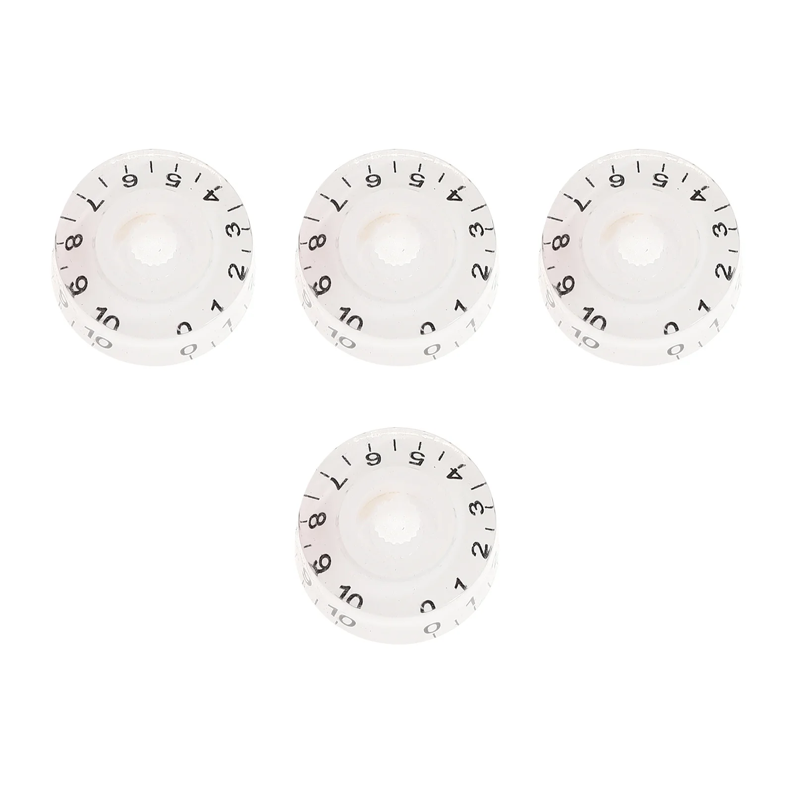 

4 Pcs Potentiometer Electric Guitar Accessories Acrylic Knob Volume and Tone Knobs