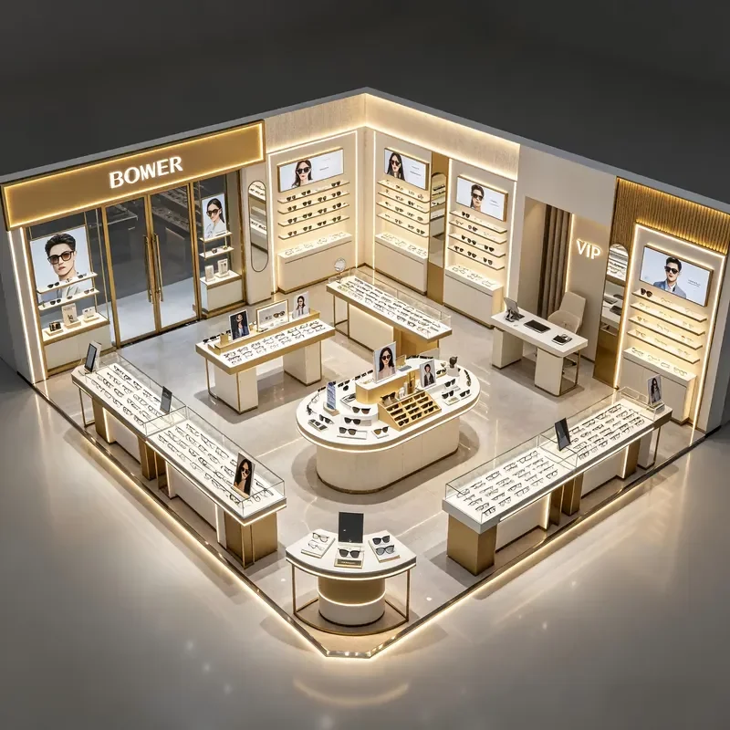 Optical Retail Store Display Furniture Display Fixture for Shop Interior