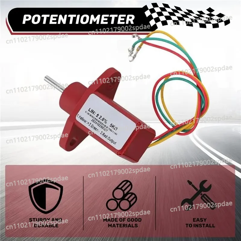 LM10 3 Wire 5K Ohm Steering Potentiometer Sensor EPS Forklift Electric Control Replacement Part