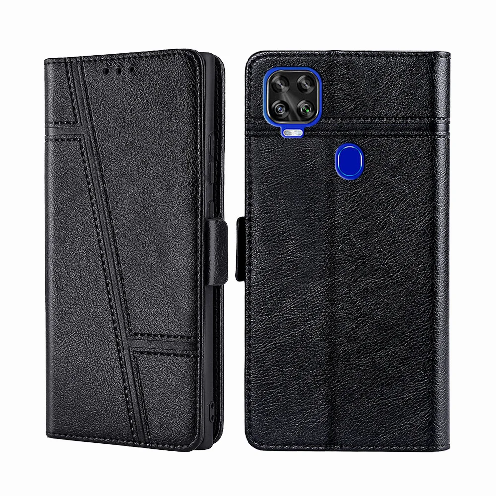 Wallet Flip PU Leather Case For ZTE Blade L9 A1 ZTG01 A7 2020 A31 A32 A51 A52 Lite A53 A71 A72 4G 5G Cover Book Funda