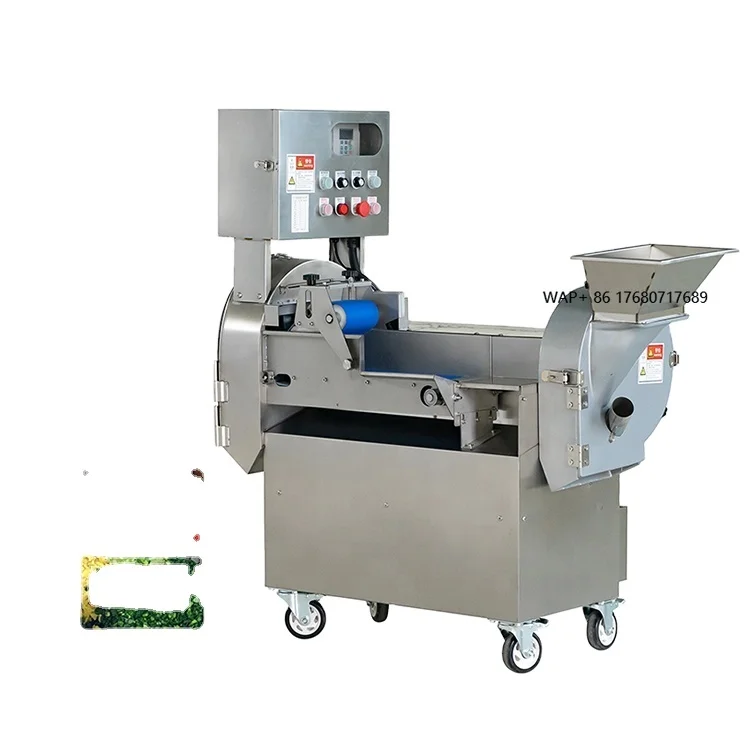 

Automatic Carrot Dicer Machine Onion Cube Cutting Machine Vegetable Fruit Slicer Cabbage Shredder Commercial Vegetable Cutter