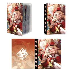 240 pz Genshin Impact Cards Album Cards Book Anime Lumine Morax beelzebu Map Letter Holder Binder Notebook Collection Folder