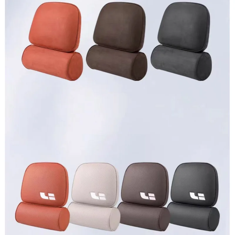 Li Lixiang L7 L8 L9 2022-2024 Car Styling Head Pillow Neck Pillow Waist Support Auto Modification Accessories