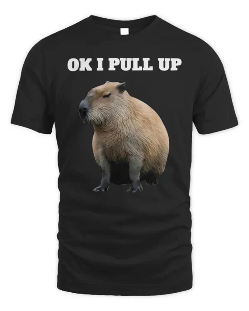 Capybara Potter Cute 3D Printed Pattern T-shirt For Men Women Kids Short Sleeve Tops Popular Casual Comfortable Top T Shirt Tees