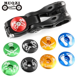 MUQZI Headset Top Cap 1-1/8 Aluminum Headset Cover Bike Stem Top Cap