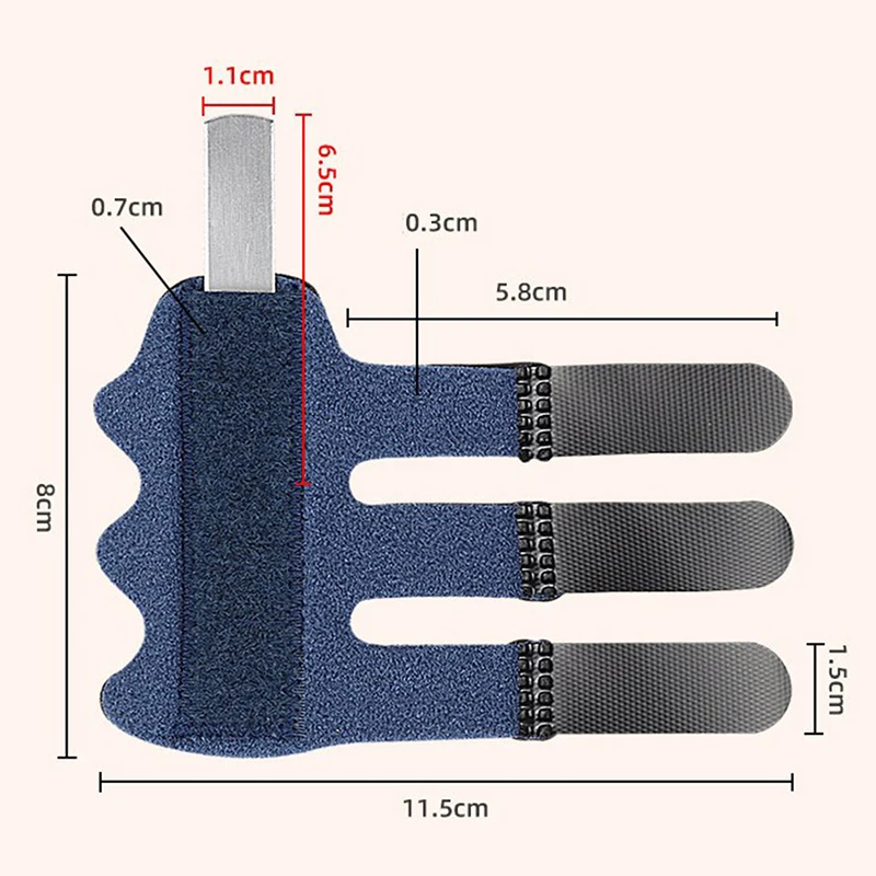 Adjustable Finger Fixing Splint with Aluminium Support
