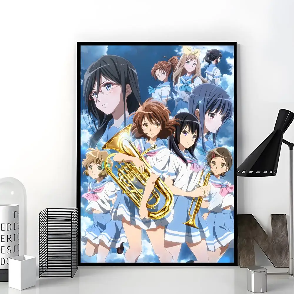 anime music Sound! Euphonium Poster Trendy Aesthetic Wall Art Poster for Dorm Room Bedroom Decor