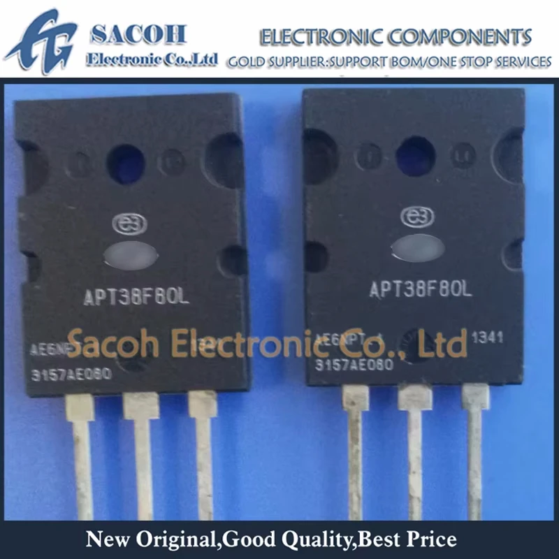 

Refurbished Original 2Pcs/Lot APT38F80L APT38F80 OR APT44F80L TO-264 38A 800V MOSFET